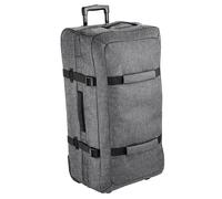 Bagbase Men's Escape Check In 2 Wheeled Suitcase in Grey Bagbase Grey