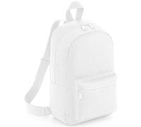 Bagbase Men's Essential Fashion Mini Backpack in White Bagbase White