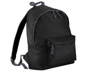 Bagbase Men's Fashion Backpack Rucksack (18 Litres) One Size in Black Bagbase Black
