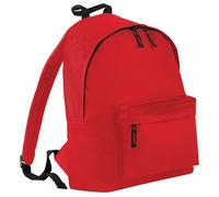 Bagbase Men's Fashion Backpack Rucksack (18 Litres) One Size in Red Bagbase Red