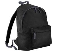 Bagbase Men's Fashion Backpack Rucksack (18 Litres) Pack of 2 in Black Bagbase Black