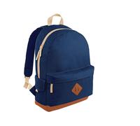 Bagbase Men's Heritage Backpack in Navy Bagbase Navy