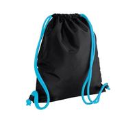 Bagbase Men's Icon Drawstring Bag Gymsac in Mid Blue Bagbase Mid Blue