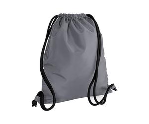 Bagbase Men's Icon Drawstring Bag Gymsac Pack of 2 in Grey Bagbase Grey