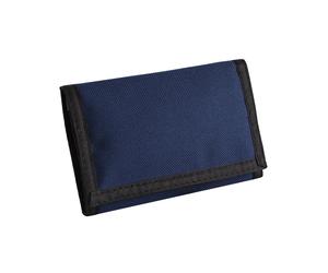 Bagbase Men's Knitted Ripper Wallet in Navy Bagbase Navy One Size