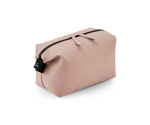 Bagbase Men's Matte PU Accessory Bag in Light Pink Bagbase Light Pink One Size