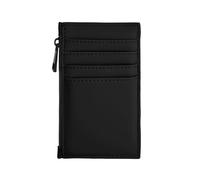 Bagbase Men's Matte PU Card Holder in Black Bagbase Black One Size