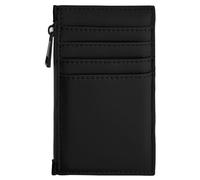 Bagbase Men's Matte PU Card Holder in Black Bagbase Black One Size