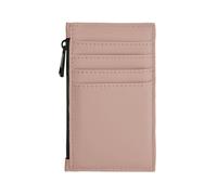 Bagbase Men's Matte PU Card Holder in Light Pink Bagbase Light Pink One Size