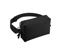 Bagbase Men's Matte PU Coating Crossbody Bag in Black Bagbase Black One Size