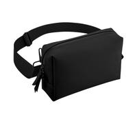 Bagbase Men's Matte PU Crossbody Bag in Black Bagbase Black One Size