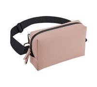 Bagbase Men's Matte PU Crossbody Bag in Light Pink Bagbase Light Pink One Size