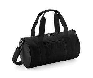 Bagbase Men's Mini Barrel Bag Pack of 2 in Black Bagbase Black