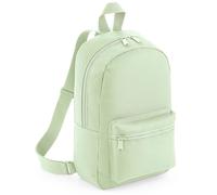 Bagbase Men's Mini Essential Backpack Rucksack Bag in Light Green Bagbase Light Green