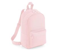 Bagbase Men's Mini Essential Backpack Rucksack Bag in Pink Bagbase Pink