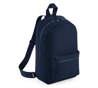 Bagbase Men's Mini Essential Backpack Rucksack Bag Pack of 2 in Navy Bagbase Navy