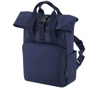 Bagbase Men's Mini Twin Handle Backpack in Mid Navy Bagbase Mid Navy