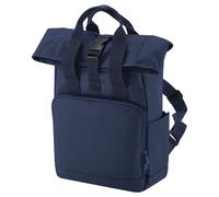 Bagbase Men's Mini Twin Handle Backpack in Mid Navy Bagbase Mid Navy