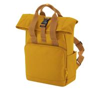 Bagbase Men's Mini Twin Handle Backpack in Mustard Bagbase Mustard