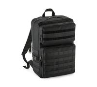 Bagbase Men's MOLLE Tactical Backpack in Black Bagbase Black