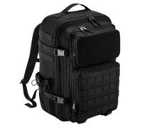 Bagbase Men's Molle Tactical Backpack in Black Bagbase Black
