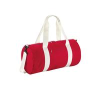 Bagbase Men's Original Barrel Duffle Bag in Red Bagbase Red One Size