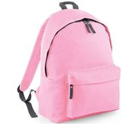 Bagbase Men's Original Fashion Backpack in Baby Pink Bagbase Baby Pink