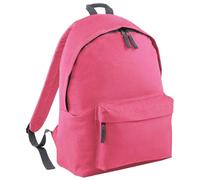 Bagbase Men's Original Plain Backpack in Bright Pink Bagbase Bright Pink
