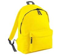 Bagbase Men's Original Plain Backpack in Bright Yellow Bagbase Bright Yellow