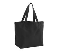 Bagbase Men's Original Plain Tote Bag in Black Bagbase Black One Size