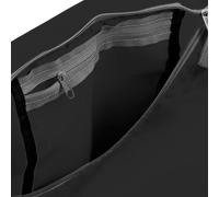 Bagbase Men's Packaway Barrel Bag Duffle Water Resistant Travel Bag (32 Litres) in Black Bagbase Black One Size