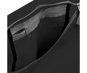 Bagbase Men's Packaway Barrel Bag Duffle Water Resistant Travel Bag (32 Litres) in Black Bagbase Black One Size
