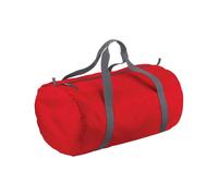 Bagbase Men's Packaway Barrel Bag in Red Bagbase Red