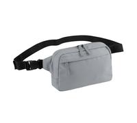 Bagbase Men's Premium Crossbody Bag in Mid Grey Bagbase Mid Grey One Size