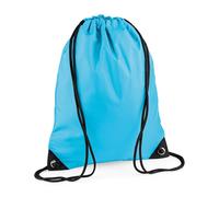 Bagbase Men's Premium Drawstring Bag in Baby Blue Bagbase Baby Blue