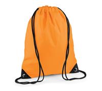 Bagbase Men's Premium Drawstring Bag in Burnt Orange Bagbase Burnt Orange