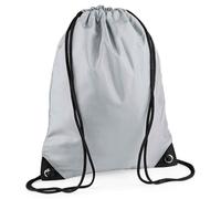 Bagbase Men's Premium Drawstring Bag in Light Grey Bagbase Light Grey