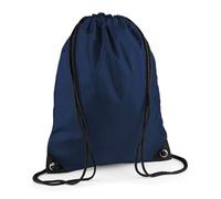 Bagbase Men's Premium Drawstring Bag in Navy Bagbase Navy