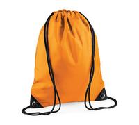Bagbase Men's Premium Drawstring Bag in Orange Bagbase Orange
