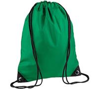 Bagbase Men's Premium Gymsac Water Resistant Bag (11 Litres) in Green Bagbase Green