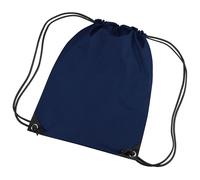 Bagbase Men's Premium Gymsac Water Resistant Bag (11 Litres) Pack of 2 in Navy Bagbase Navy