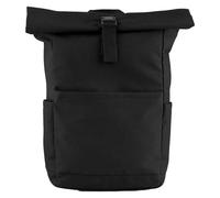 Bagbase Men's Premium Roll Top Backpack in Black Bagbase Black