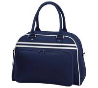 Bagbase Men's Retro Bowling Bag (23 Litres) in Mid Navy Bagbase Mid Navy One Size