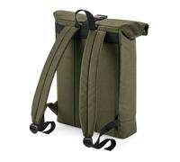 Bagbase Men's Roll Top Backpack in Green Bagbase Green