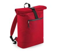Bagbase Men's Roll Top Backpack in Red Bagbase Red