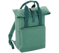 Bagbase Men's Roll Top Twin Handle Backpack in Green Bagbase Green