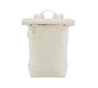 Bagbase Men's Simplicity Lite Roll Top Backpack in Beige Bagbase Beige