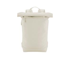 Bagbase Men's Simplicity Lite Roll Top Backpack in Beige Bagbase Beige
