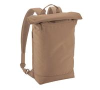 Bagbase Men's Simplicity Lite Roll Top Backpack in Tan Bagbase Tan