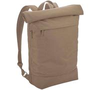 Bagbase Men's Simplicity Roll Top Backpack in Dark Brown Bagbase Dark Brown